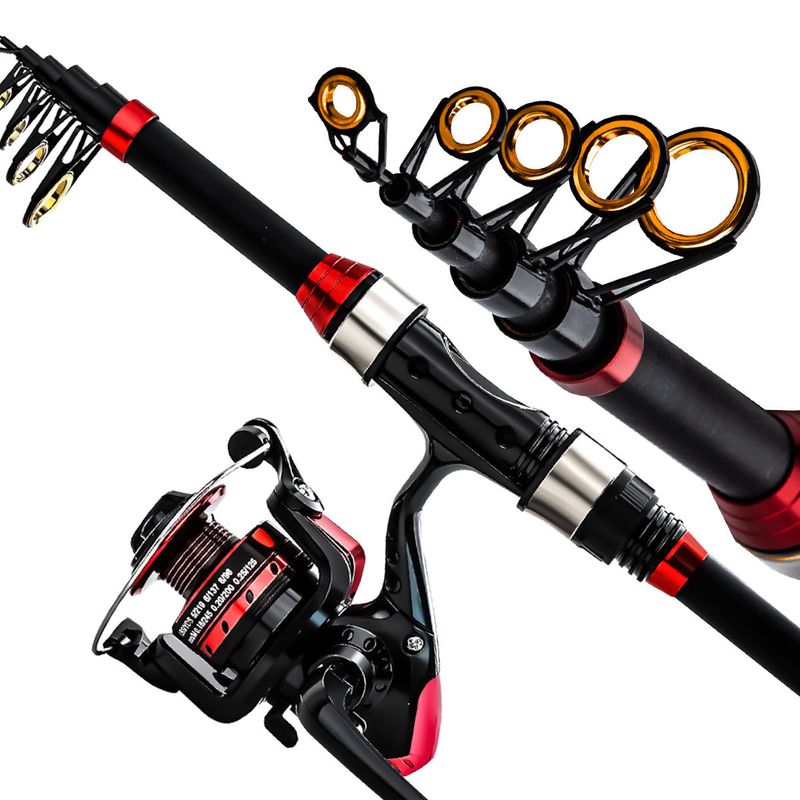 Lure Sea Long Spinning Reel Bag Combinatie Complete Set Carbon Ultralicht Ultraharde Werphengel Visgerei_voghion.com