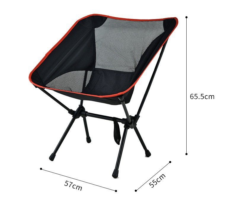 Sedia pieghevole da esterno, sedia portatile, sedia spaziale, sedia pieghevole da campeggio, picnic, pesca, spiaggia_voghion.com