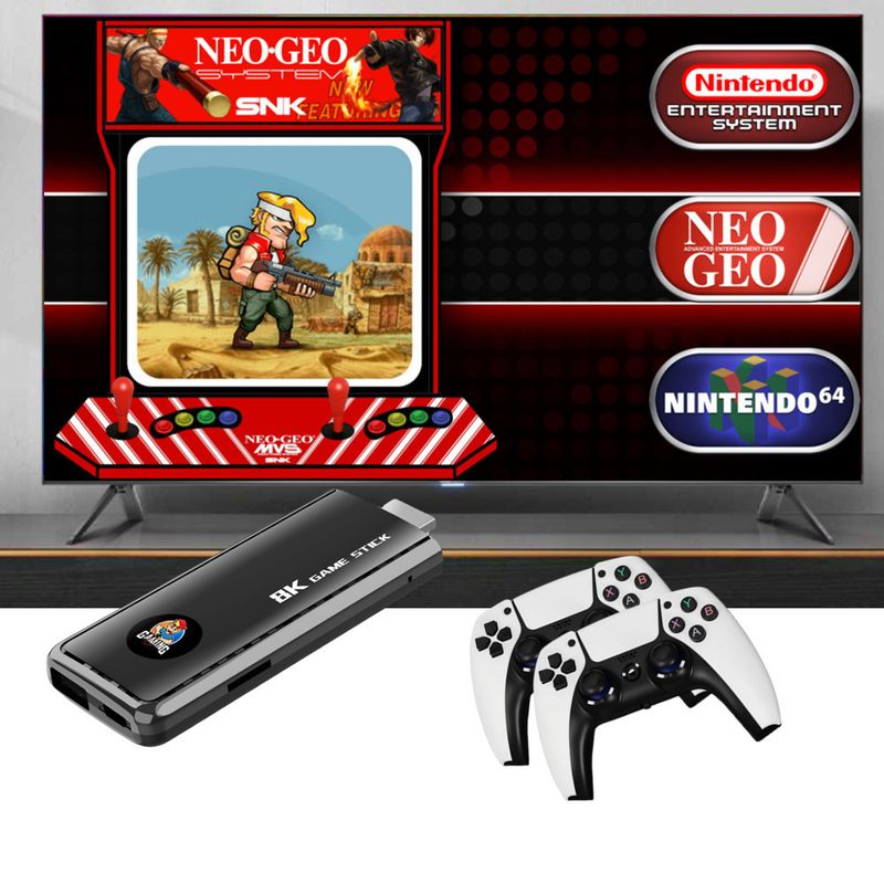 Dual TV Home X6PS1 HD Mini Controle Sem Fio Console de Jogo_voghion.com