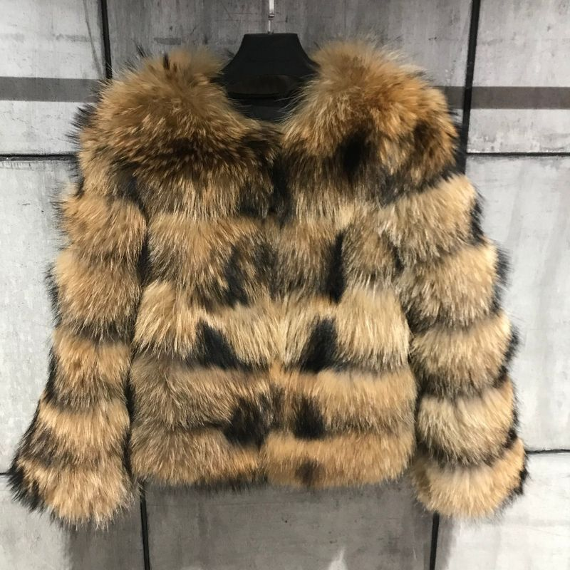 Women's Clothing best selg jackets raccoon splicing women's artificial fur ready_voghion.com