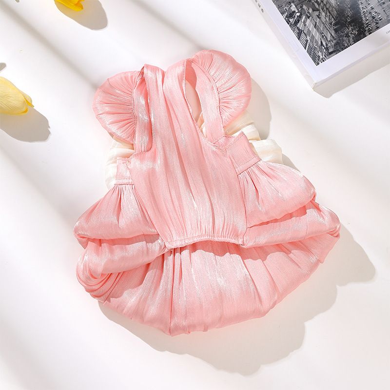 Kleidung Dünne Sommer Katze Ragdoll Fließende Gaze Kätzchen Haustier Prinzessin Kleid_voghion.com