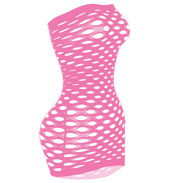 Új szexi női hálószoknya, egész testes, üreges, hálós, rugalmas mini ruha, fehérnemű, plus size hálóruha_voghion.com