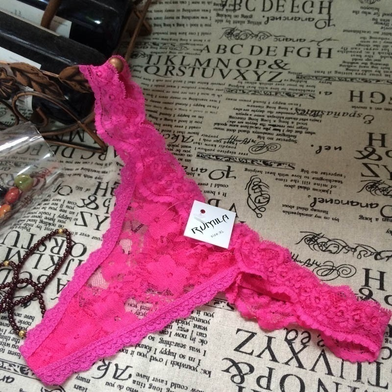 Kanten dames sexy strings G-string ondergoed slips slips voor dames T-back, gratis verzending 1 stuks/partij zhx99_voghion.com