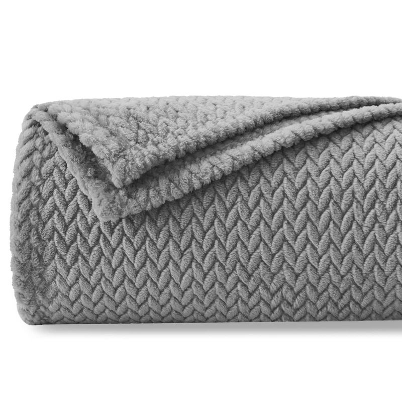 Decke, weich, gemütlich, Überwurfdecke, leicht, Plüsch, Komfort, strukturierte Flanelldecke, warme Plüschdecke, Schlafsofa_voghion.com