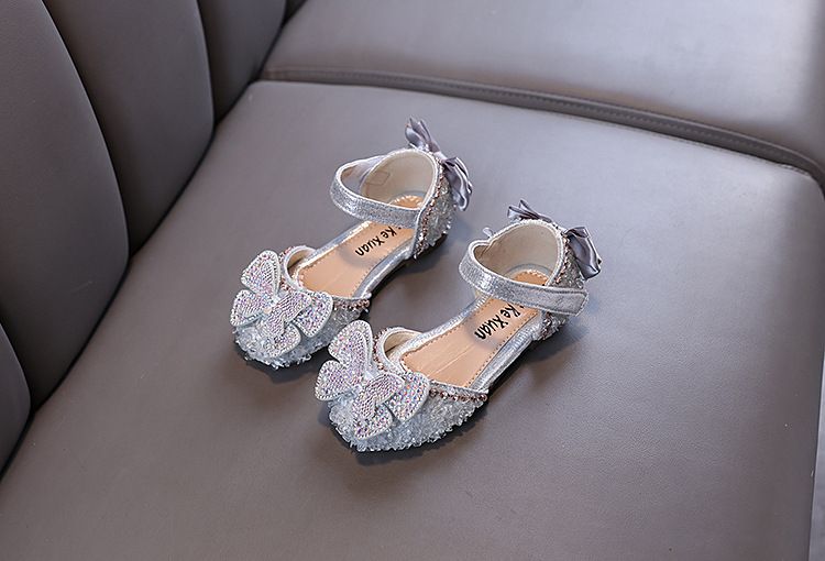 Neu Dame Baby Mädchen Mädchen Prinzessin Diamant Einzelnen Schuh Schuhe Dance_voghion.com
