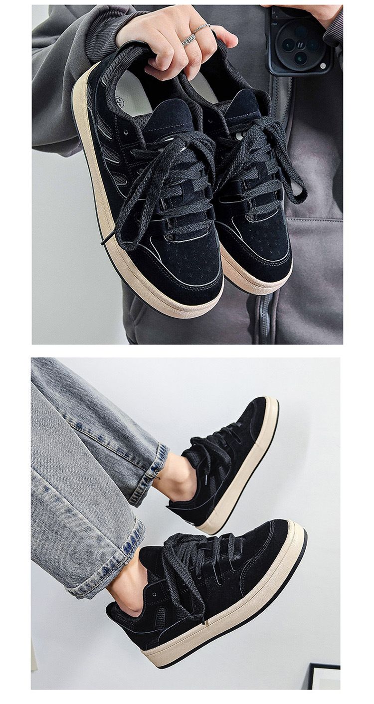 Zapatillas de lona de moda para hombre, primavera 2025, nuevas y versátiles para jóvenes, Ulzzang_voghion.com