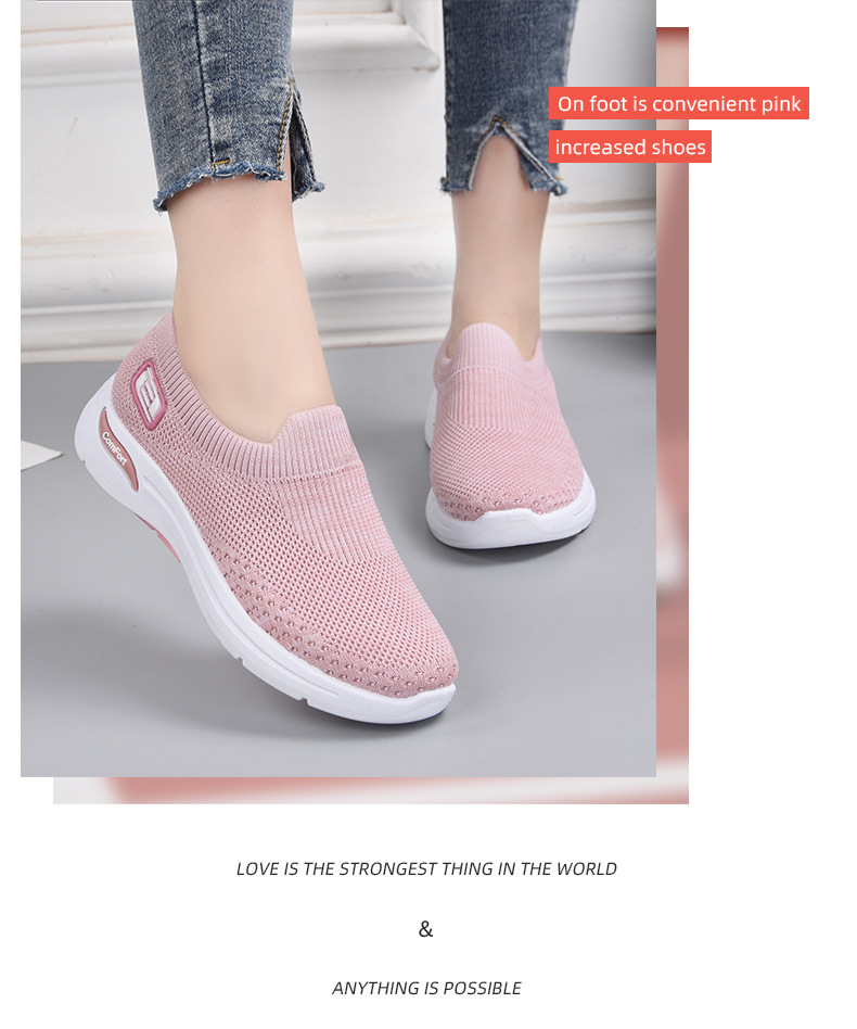 Women's shoes new women's shoes casual walking soft sole mother shoes fashion breathable sports shoes for women_voghion.com