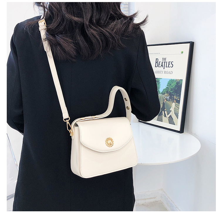 2023 Niche Design New Women's Bag High-end Pure Color Handbag All-match Small square bag ladies shoulder Messenger bag_voghion.com