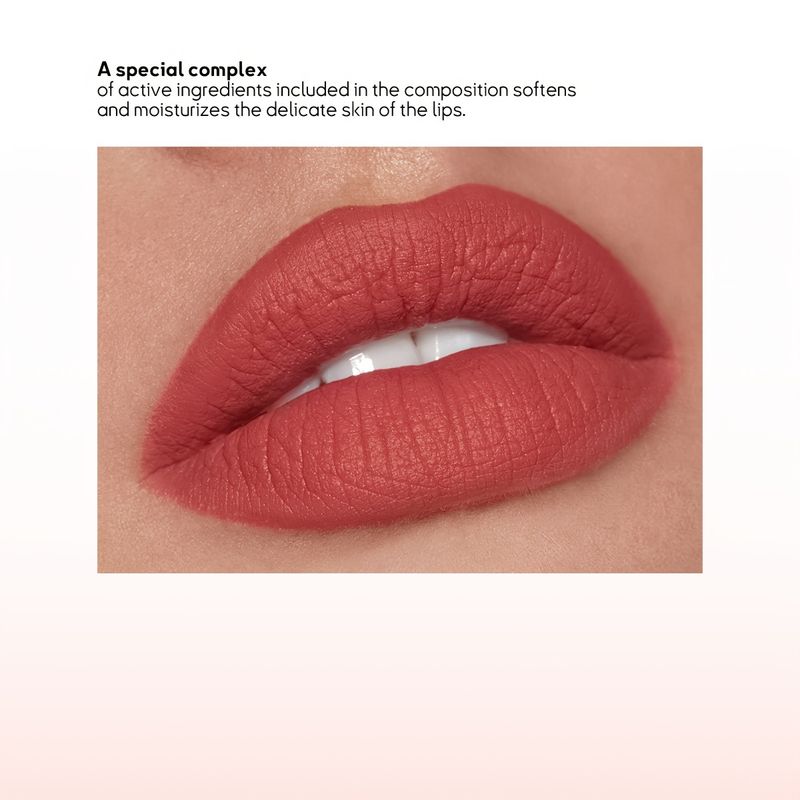 Lippenstift Yingrun Dreifarbiger Antihaft-Lippenstift in der Tasse Ein dreifarbiger, nicht verblassender Antihaft-Lippenstift in der Tasse Dreifarbiger Lippenstift_voghion.com