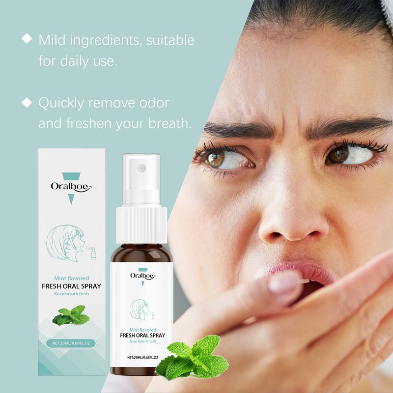Oral fresh spray Refreshing breath and removing odor Care mouth hygiene fresh spray_voghion.com