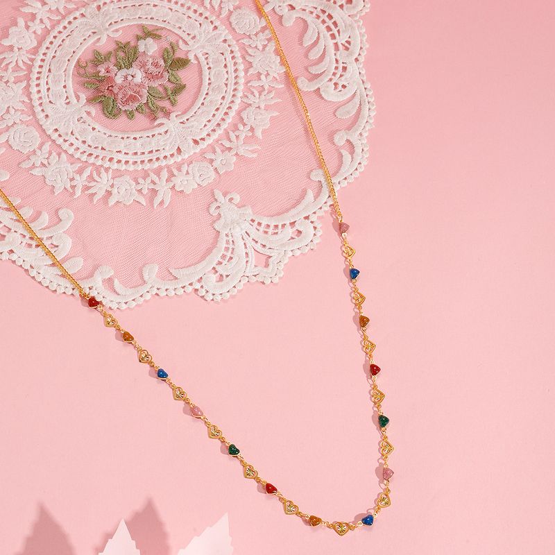 Accessori Dolce Fresco Geometrico Stella Metallo Semplice Corpo Cuore Sexy Catena per la Vita_voghion.com