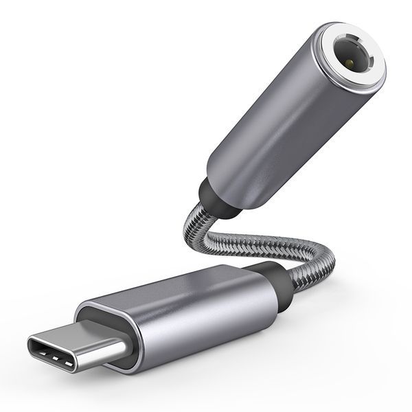Grenzüberschreitender exklusiver Typ-C-auf-3,5-mm-Audioadapter DAC-Chip-Headset-Adapter Anrufleitungssteuerung_voghion.com