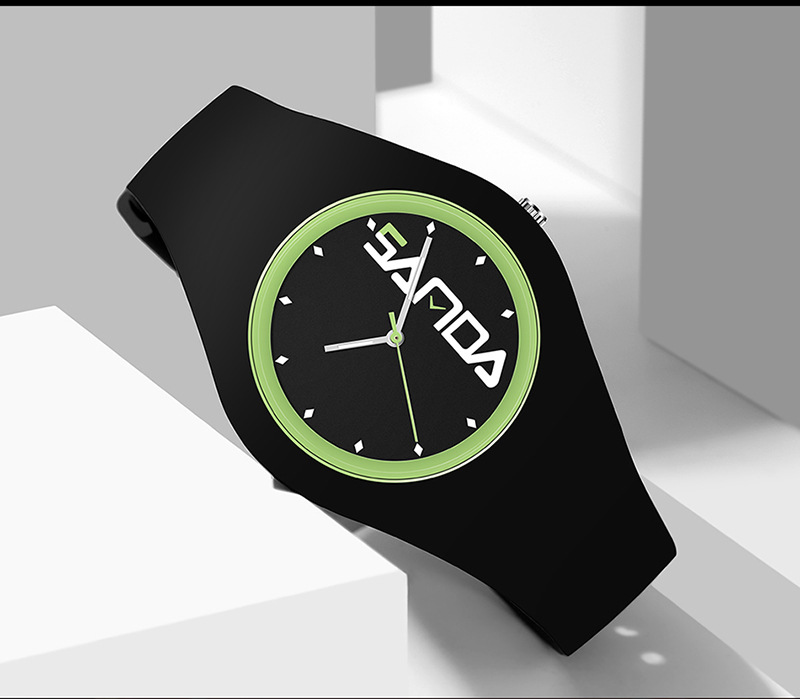 Quarzuhr für Jungen und Mädchen der Marke Sanda mit Tiktok-Liveübertragung, beliebte elektronische Uhr für Schüler_voghion.com