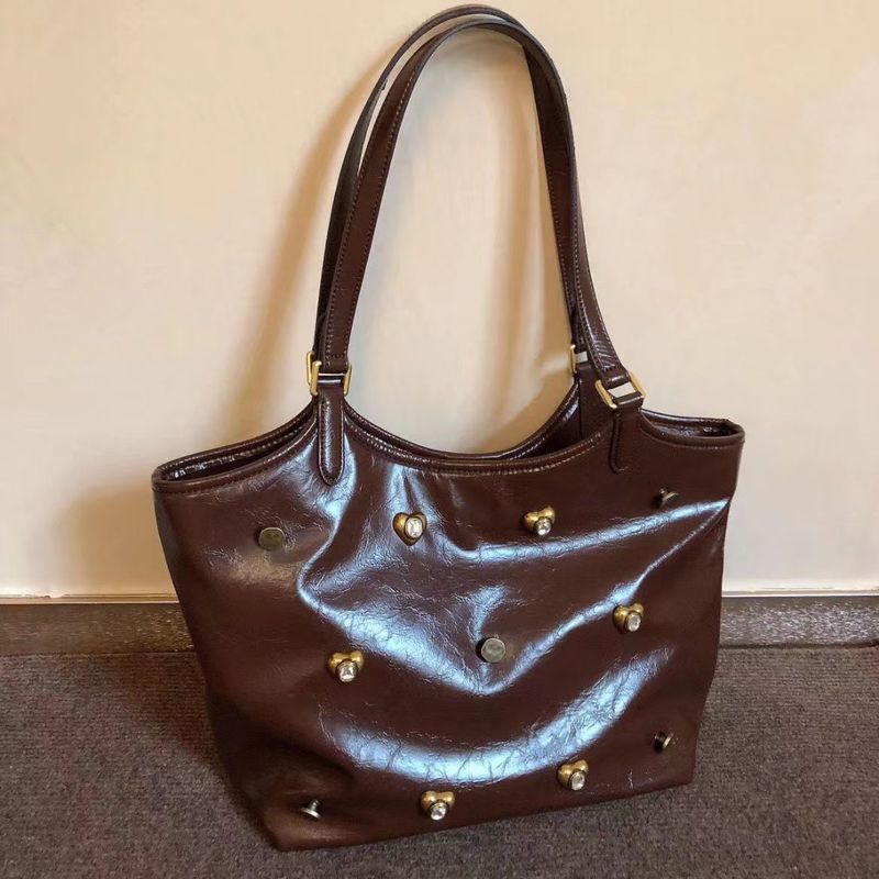 Borsa a tracolla monospalla in stile western versatile da donna, 2024, nuova, di grande capacità, stile retrò e semplice, per pendolari_voghion.com