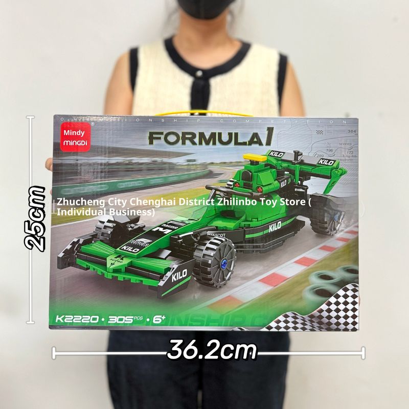 Children's Toy Small Particle Racing Car Warship Educational Building Blocks Mechanism Gift_voghion.com