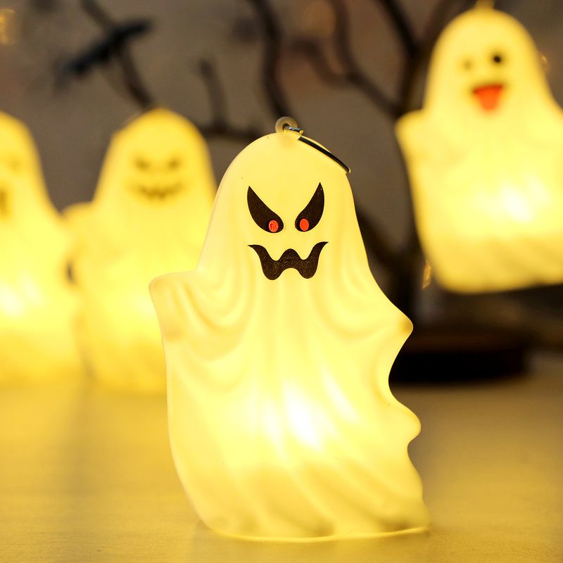 Im Dunkeln leuchtende Halloween-Geisterdekorationen – Gruselige LED-Hängeornamente für Partys, Heim- und Außendekoration (4 Stile)_voghion.com