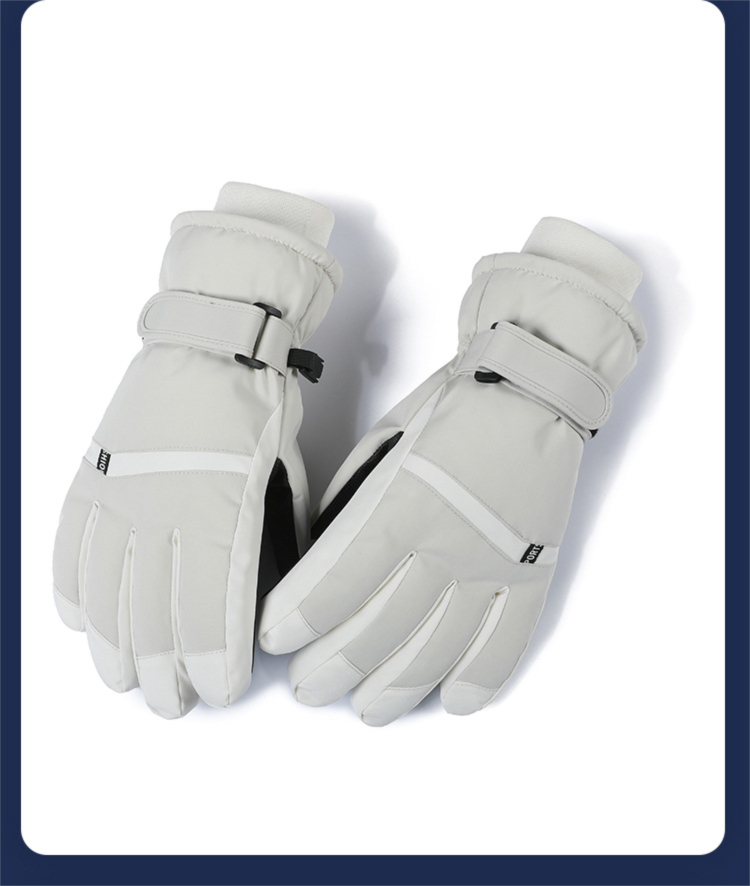 Ski Gloves Touch Screen Waproof Outdoor Sports Men And Women Warm Plus Velvet Thickened Riding Non-Slip Windproof_voghion.com