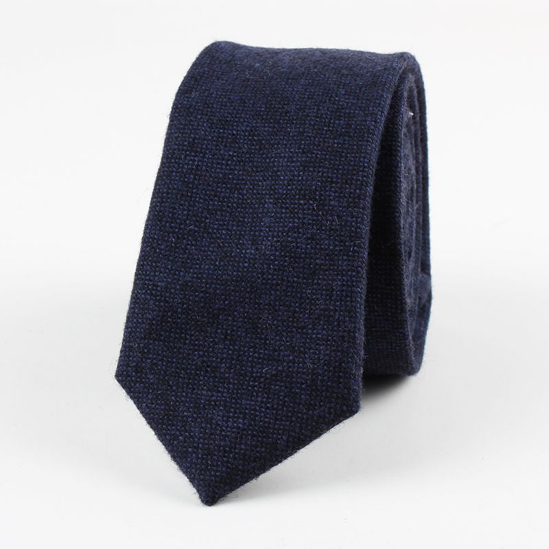 Men's Wool Tie Cross-Border In-Stock Supply One Piece Overseas Dropshipping Brand Authorization Provides Image Package_voghion.com