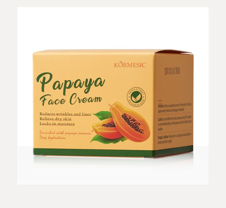 KORMESIC Papaya Hydrating Cream 80g Crema idratante confortevole_voghion.com