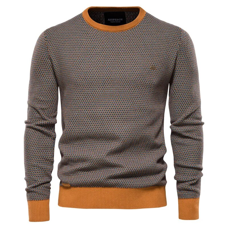 Clothing Knitted Top Base Autumn and Winter Crewneck Personalized Men's Pullover_voghion.com