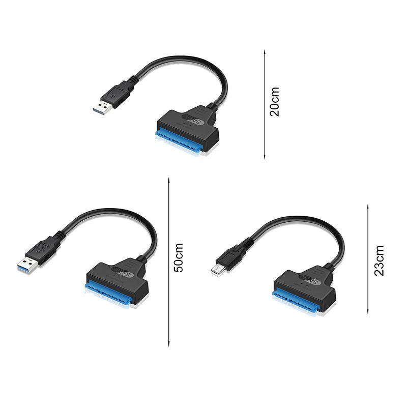 Xinweiqing Hard disk cu transmisie rapidă portabil universal USB 3.0 la 2,5 inch SATA SSD convertor cablu birou consumabile_voghion.com