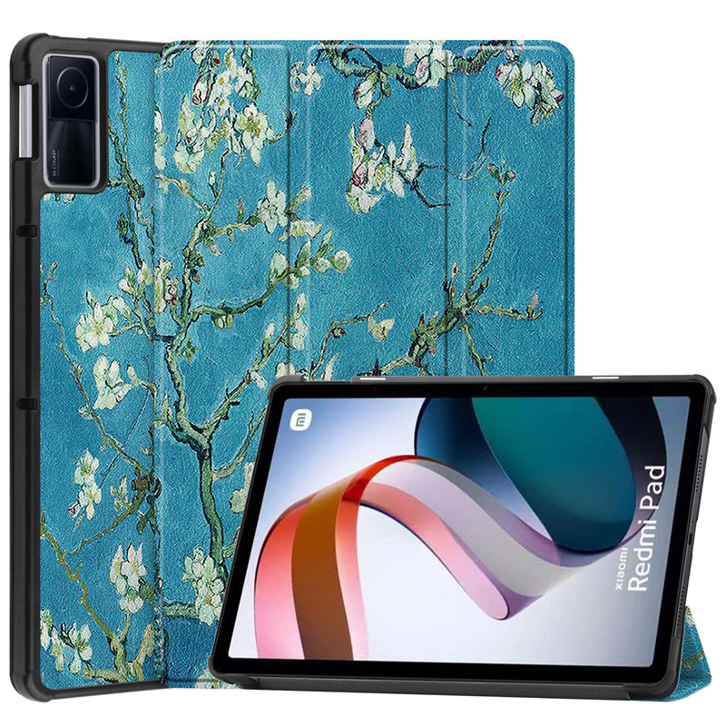 Tablet Cover For Funda Xiaomi Redmi Pad Case 10.61" Smart PU Leather Magnetic Shell For Coque Redmi Pad 10.61 2022 Case + Stylus_voghion.com