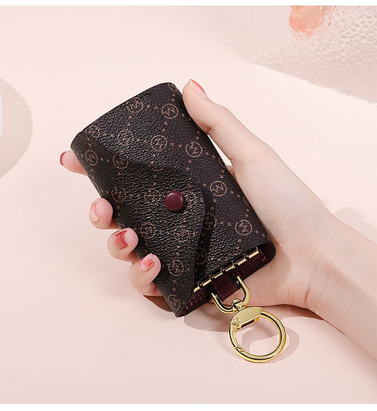 Key Bag New Fashion Key Bag Women's Fashion Small Simple Key Chain Universal Card Bag Trend_voghion.com
