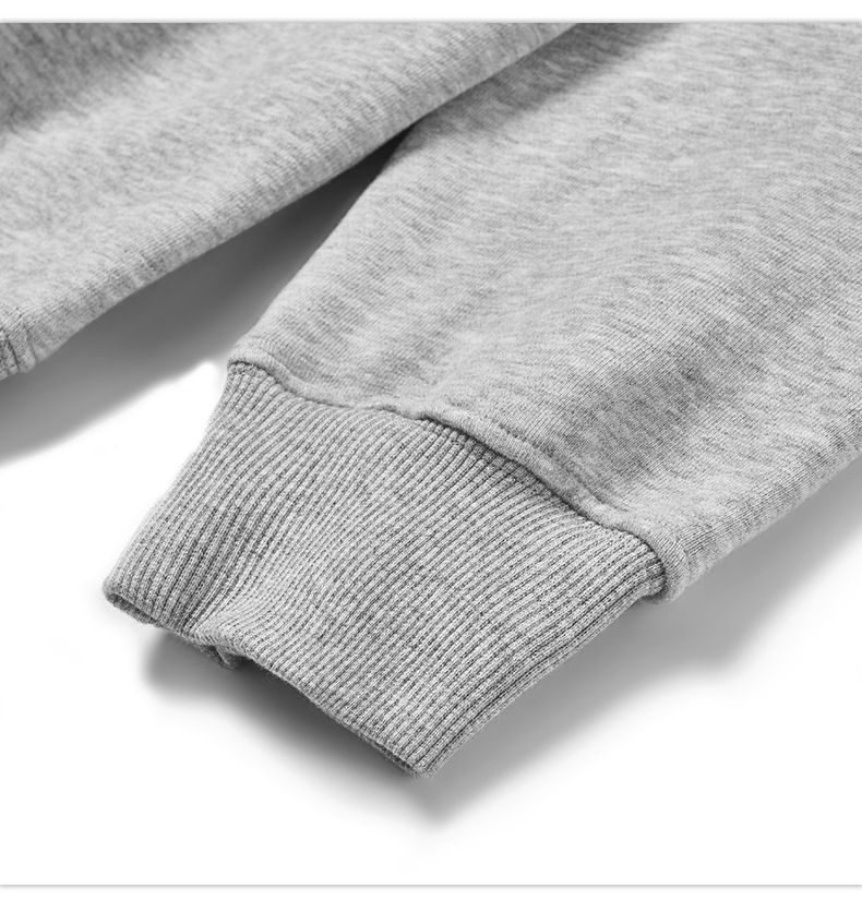Men's clothing printed turtleneck crewneck hoodie 2023 autumn and winter tide brand loose pullover top_voghion.com