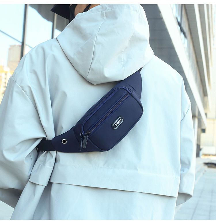 Nuova borsa da cintura per esercizi Borsa a tracolla da uomo casual alla moda per donna Borsa a tracolla da uomo di grande capacità resistente all'acqua e all'usura_voghion.com