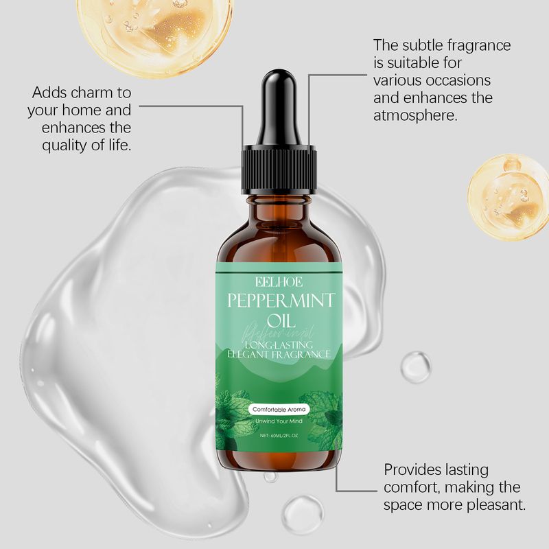 EELHOE Mint Care Atmosphere Duftdiffusor Aromatisches ätherisches Öl für die tägliche Bademassage_voghion.com