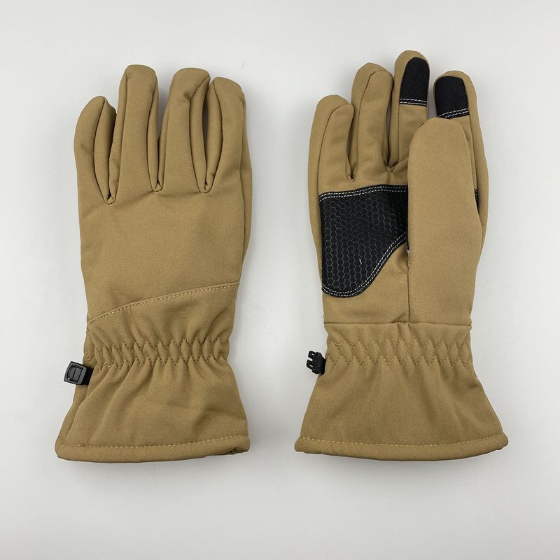 Windproof and waterproof skiing gloves, autumn and winter with plush and thickened touch screen, motorcycle riding gloves_voghion.com