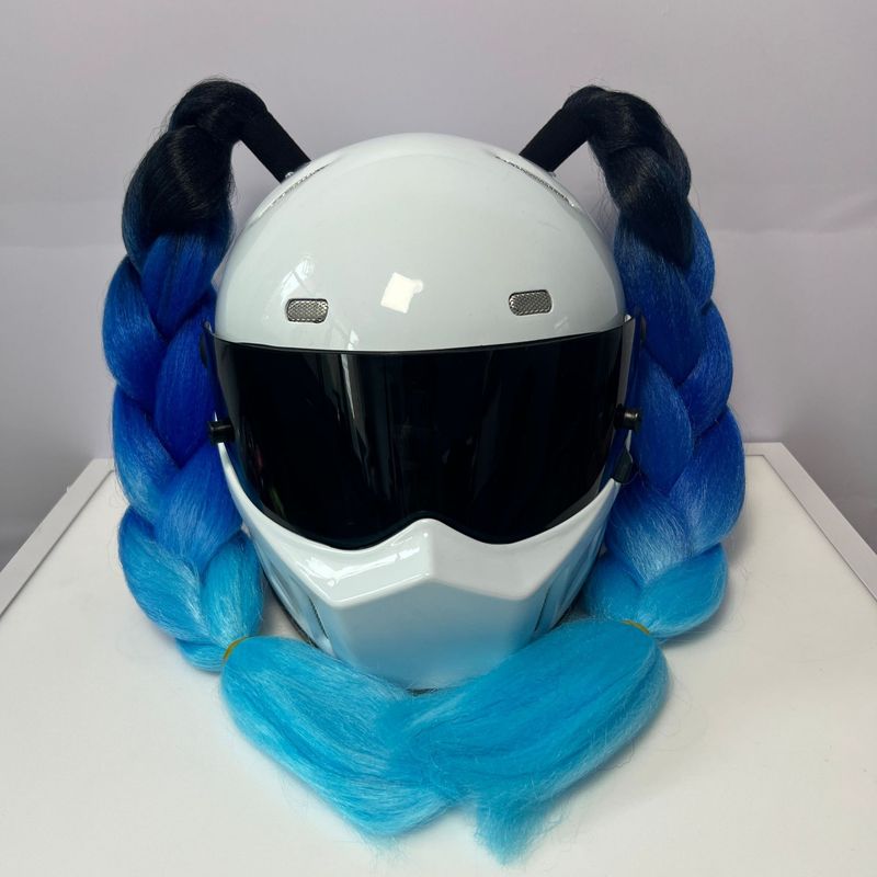 Helmet Thick Braid Accessories Universal Multiple Styles And Colors Motorcycle Decoration_voghion.com