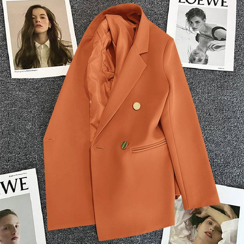 Candy Green Fried Street Small Suit Jacket Women's 2024 Spring and Autumn  Internet Celebrity Temperament Small Casual_voghion.com