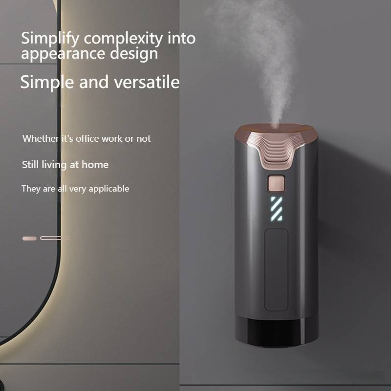 Auto Aroma Diffuser For Home & Office - Ultrasonic Essential Oil Humidifier With Timer, Quiet Operation, 50ml Capacity, Wall-Mountable_voghion.com