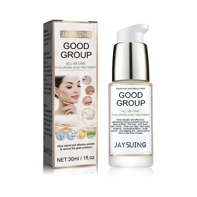 Jaysuing All-In-One Hyaluronsäure-Behandlung, Entsalzungsbeutel, schwarzer Augenrand, Anti-Falten-Straffung, Haun White Skin_voghion.com