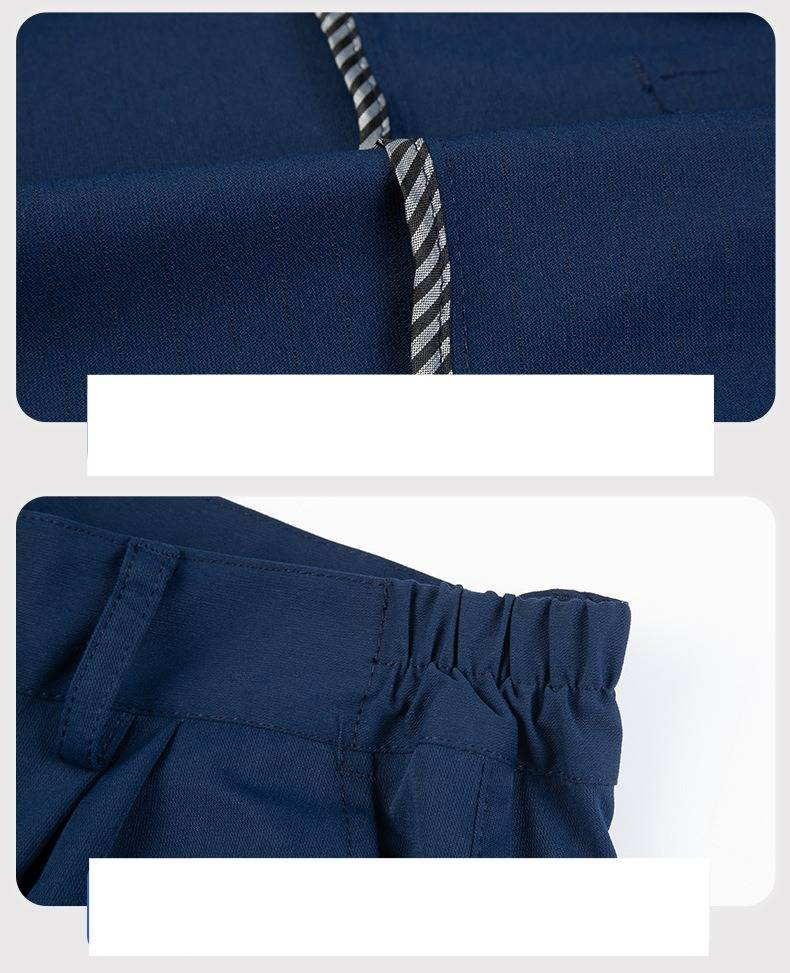 Anti-Static Workwear Set - ESD-Safe Polyester Coverall For Electronics, Oilfield & Chemical Plant Workers (S-5XL, Custom Printing Available)_voghion.com