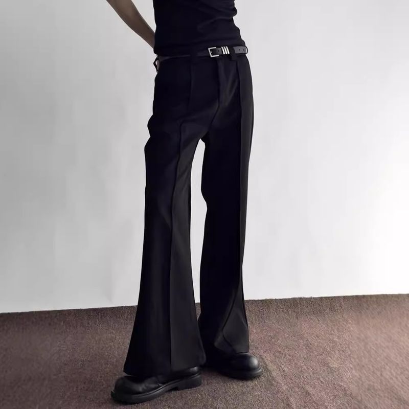 Men's & Women's Flowy Bell-Bottom Pants – High-Waisted Wide-Leg Trousers For Casual & Smart Office Wear_voghion.com
