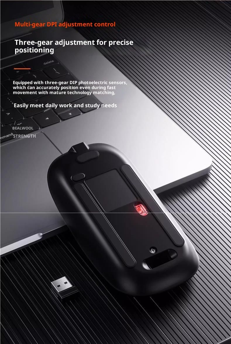 Digitex Digitex Wireless With Charging Function, Silent Bluetooth Dual Mode For Home Office Laptop Desktop External Infinite Mouse_voghion.com