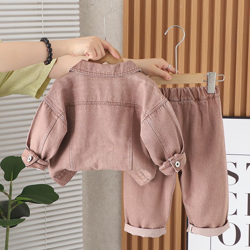 2024 Automne Nouvelle Veste De Baseball De Sport À Manches Longues Trois Pièces Pour Garçons Bébé Pantalon Décontracté Ensemble Tendance_voghion.com