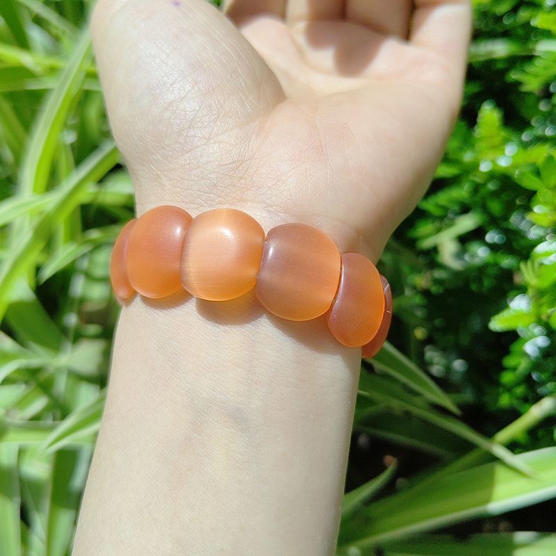 Handgefertigtes DIY-Armband aus elastischem Band mit Camouflage-Tausendblumen-Glasur für Damen_voghion.com