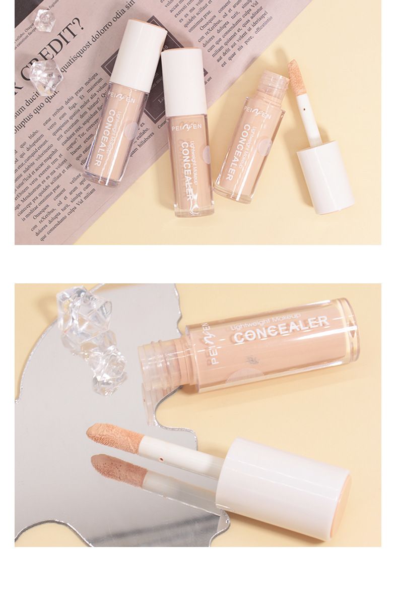 Concealer verheldert de huidskleur zonder te plakken. Poeder, onzichtbare poriën. Concealer blijft lang zitten zonder make-up te verwijderen om acne-littekens te bedekken._voghion.com