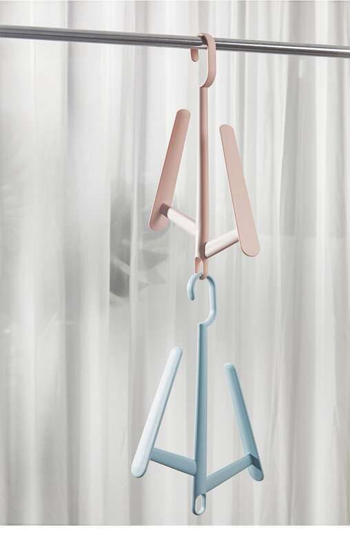 【 Hedou 】 Multi Functional Home Small Tree Rack, Outdoor Windproof Clothes Hanger, Hook, Balcony Shoe Drying Rack_voghion.com