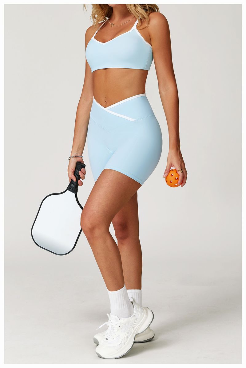 High Waist Yoga Shorts For Women - Seamless Naked Feel Squat Proof Gym Workout Shorts With Peach Lift Design_voghion.com