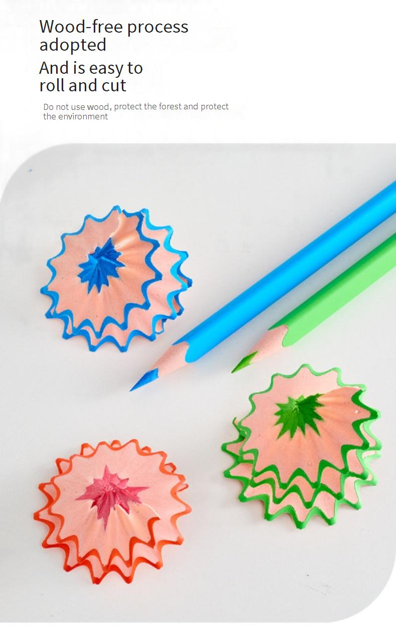 Set di 50 matite colorate cancellabili per bambini e adulti, materiale artistico atossico, per schizzi, disegno, ombreggiatura, ideale per studenti e artisti._voghion.com