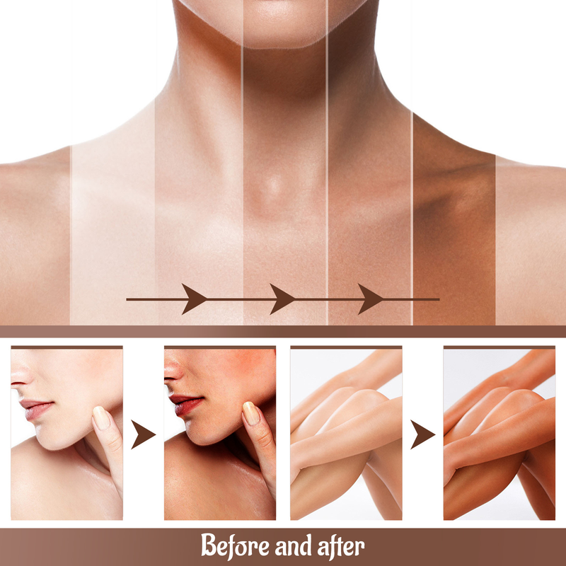 EELHOE Blackening Outdoor even tanning wheat bronzing moisturizing body lotion for summer beach_voghion.com