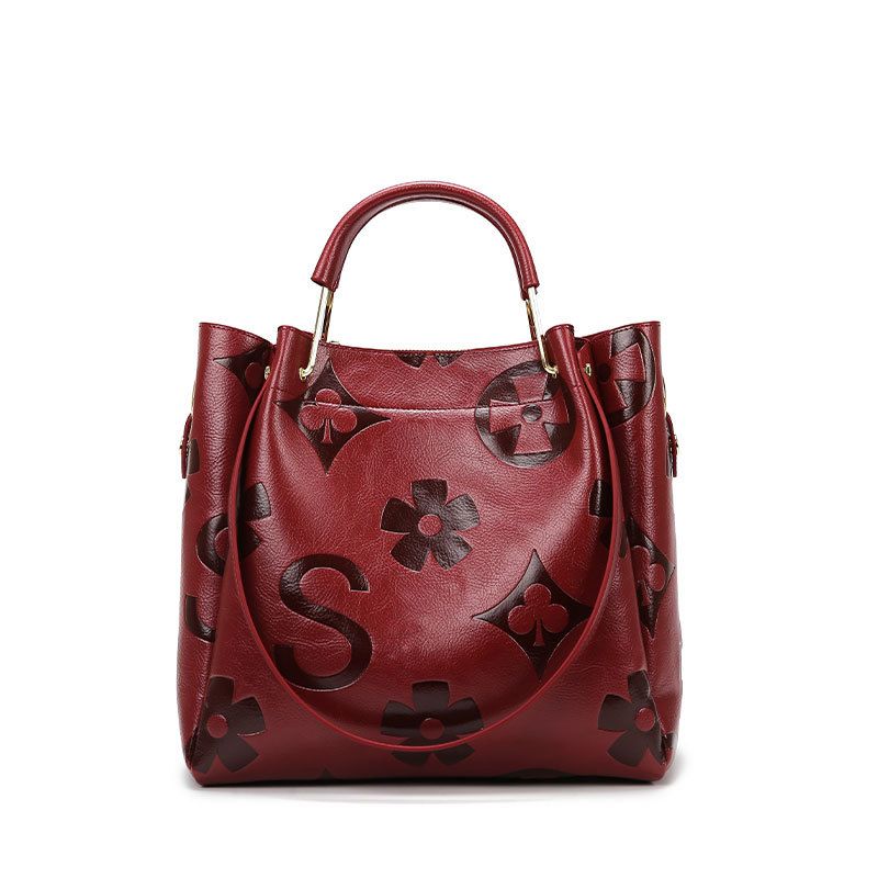 Handtasche für Damen, heiß verkauft, neues Modell, High-End-Mode, geprägte Tragetasche, große Kapazität, Mutter-Tochter-Beuteltasche_voghion.com