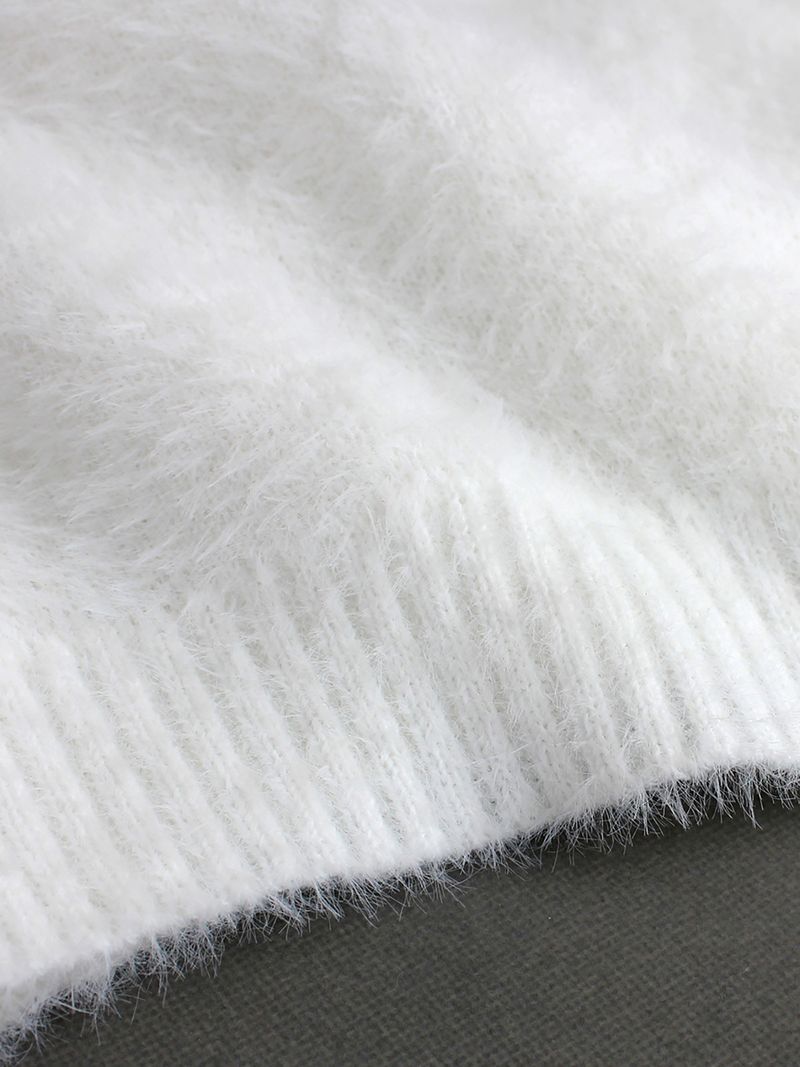 Frauen Pullover Pullover Casual Off Schulter Mode Strick Herbst Winter_voghion.com