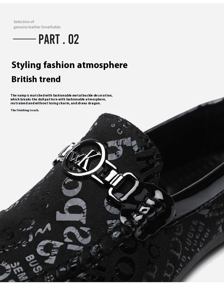 Herren Lederschuhe Lässiger bequemer Slipper Weiche Pennyloafer für Männer Leichte Bootsschuhe zum Fahren_voghion.com