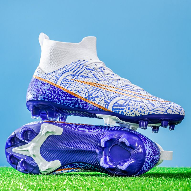 33-46 Größe Fußball High Top Männer Frauen TF Stollen FG Student Wettbewerb Künstliche Lange Stollen_voghion.com
