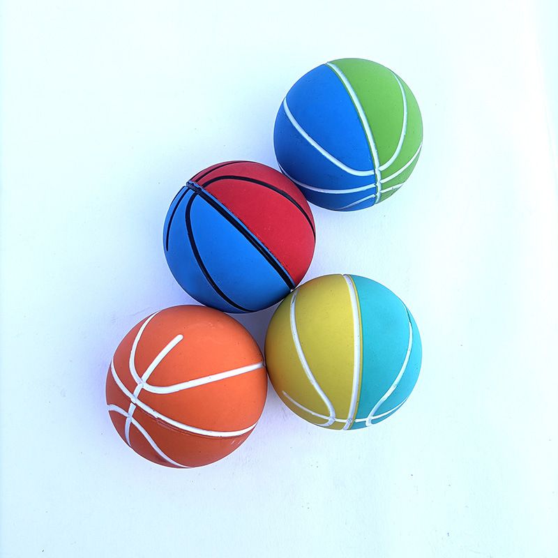 Mini palla da basket in gomma elastica cava antistress da 6 cm, giocattolo per bambini all'ingrosso_voghion.com